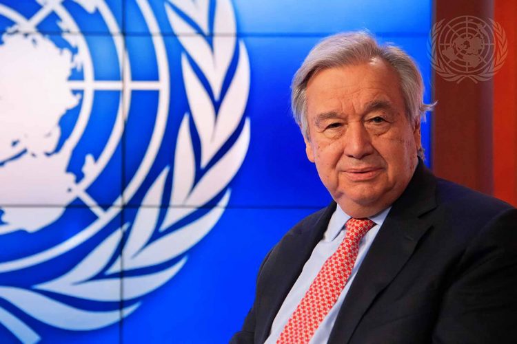 UN Secretary-General António Guterres 